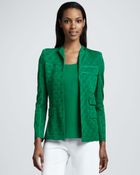 Misook Collection Lilly Textured Jacket - Lyst