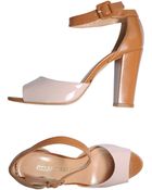 Pierre Darre' High-Heeled Sandals - Lyst