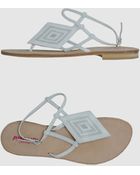Pin Up Stars Thong Sandal - Lyst
