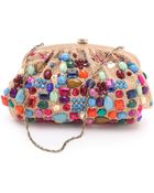 Santi Jeweled Clutch - Lyst