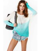 Nasty Gal Into The Blue Knit - Lyst