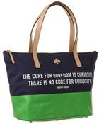 Kate Spade Call To Action Small Coal - Lyst