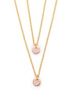 Gorjana 2 Disc Shimmer Necklace - Lyst
