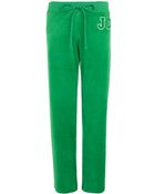 Juicy Couture Velour Logo Tracksuit Pants - Lyst