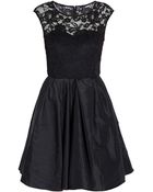 Notte By Marchesa Lace Bodice Cocktail Dress - Lyst