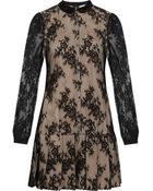 McQ by Alexander McQueen Lace Mini Dress - Lyst
