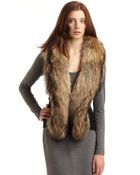Torn Sally Raccoon Fur Vest - Lyst