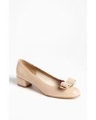Ferragamo Vara Pumps - Lyst