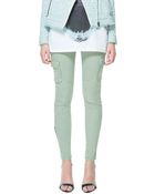 Zara Skinny Cargo Trousers with Zips - Lyst
