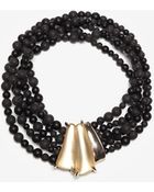 Alexis Bittar Durban Beaded Necklace - Lyst