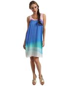 Paul Smith Printed Tank Dress - Lyst