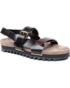 Lanvin Ripple Sole Sandals - Lyst