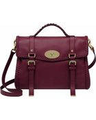 Mulberry Alexa Oversized Nappa Leather Satchel - Lyst