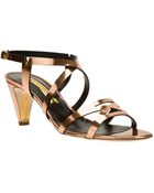Rupert Sanderson Strappy Sandal - Lyst