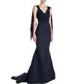 Zac Posen Mermaid Gown - Lyst