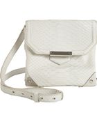 Alexander Wang Pythonembossed Marion Mini Sling Bag - Lyst