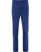 Gucci Slimfit Cotton and Linenblend Trousers - Lyst