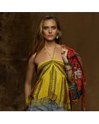 Ralph Lauren Linen Halter Top - Lyst
