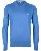 Burberry Brit Crew Neck Sweater - Lyst
