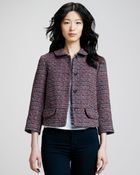 Marc By Marc Jacobs Miranda Tweed Jacket - Lyst