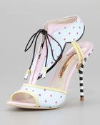 Sophia Webster Leilou Polkadot Tstrap Sandal - Lyst
