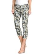 Armani Jeans Five Pockets Cropped Trousers - Lyst