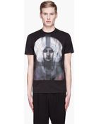 Givenchy Painted Madonna Print T-Shirt - Lyst