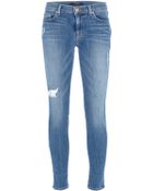 J Brand Revenge Distressed Skinny Jean - Lyst