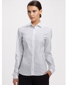 Prada Button Down Shirt - Lyst