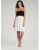 Theory Cotton Dress - Lyst