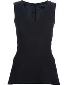 Victoria Beckham Shell Top - Lyst