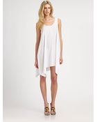 BCBGMAXAZRIA Asymmetricalhem Dress - Lyst