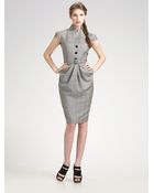 Dior Wool Dress - Lyst