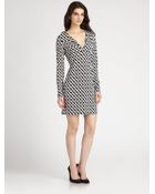 Diane von Furstenberg Reina Silk Dress - Lyst