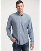 Gant Rugger Madras Sportshirt - Lyst