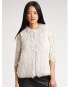 Joie Fur Vest - Lyst