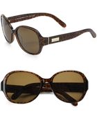 Kate Spade Cymone Round Acetate Sunglasses - Lyst