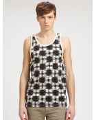 Marc By Marc Jacobs Sam Printed Tank Top - Lyst