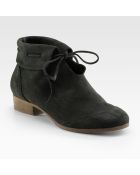 See By Chloé Tiefront Suede Ankle Boots - Lyst