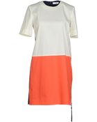 Vionnet Short Dress - Lyst