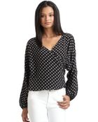 Alcee Silk Polka Dot Blouse - Lyst