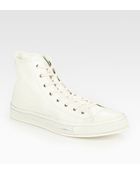Converse High Top Leather Sneakers - Lyst