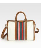 Gucci Vintage Web Boston Bag - Lyst