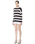Zara Jacquard Pattern Shorts - Lyst
