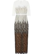 Alessandra Rich Lace Gown - Lyst