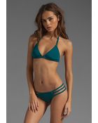 Mara Hoffman Braided Triangle Top - Lyst