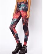 ASOS Collection Leggings in Tie Dye Print - Lyst
