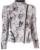 3.1 Phillip Lim Corded Motorcycle Jacket - Lyst