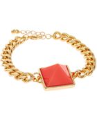 ASOS Collection Chain Link Pyramid Bracelet - Lyst