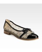 Jason Wu Dorian Lace Mesh Patent Leather Oxfords - Lyst